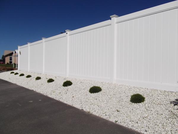 full height privacy fence