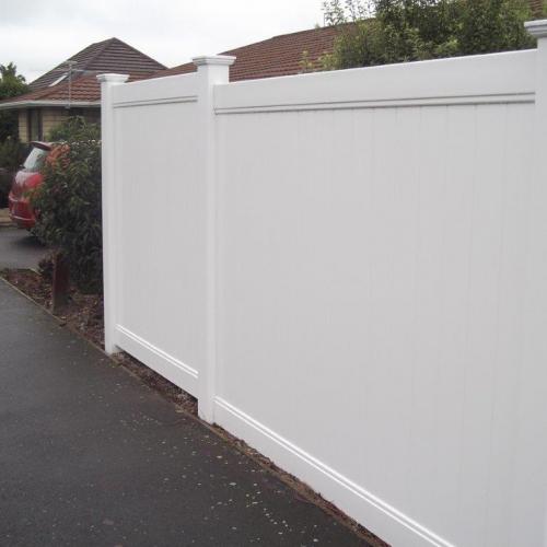 pvc fence panel