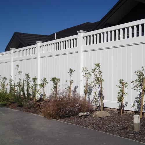 pvc fence trellis