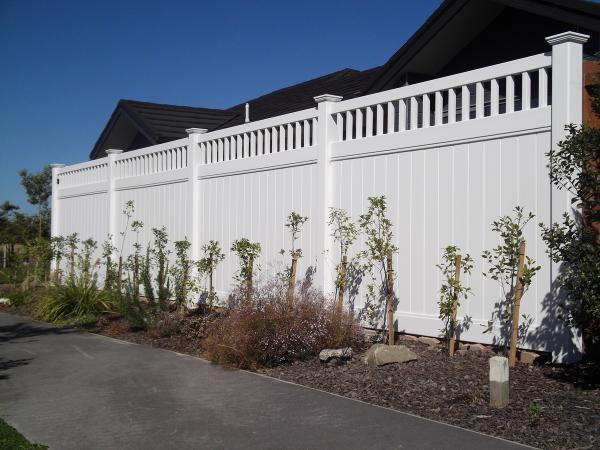 pvc fence trellis